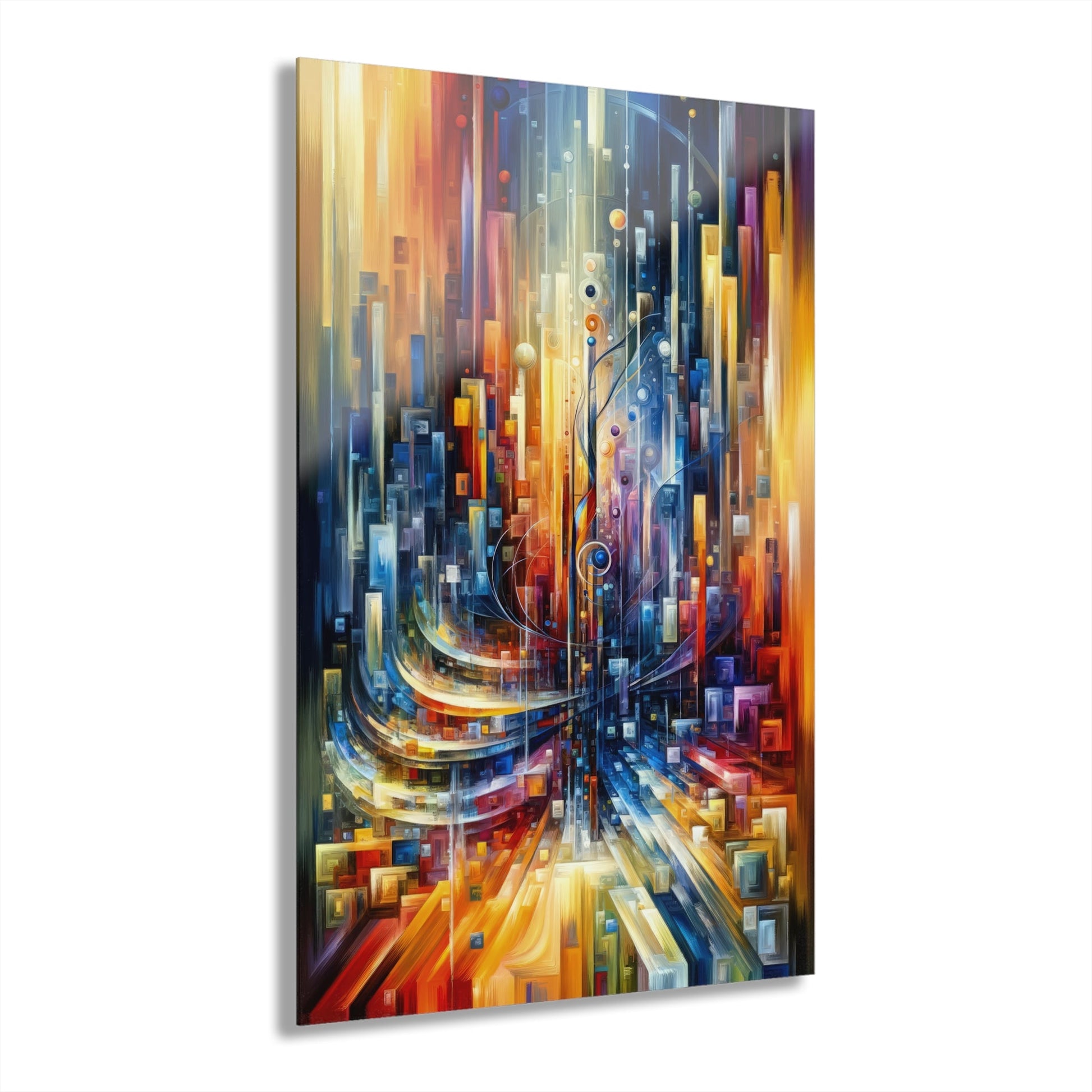 Symphonic Glass Resonance Acrylic Prints (French Cleat Hanging) - ATUH.ART