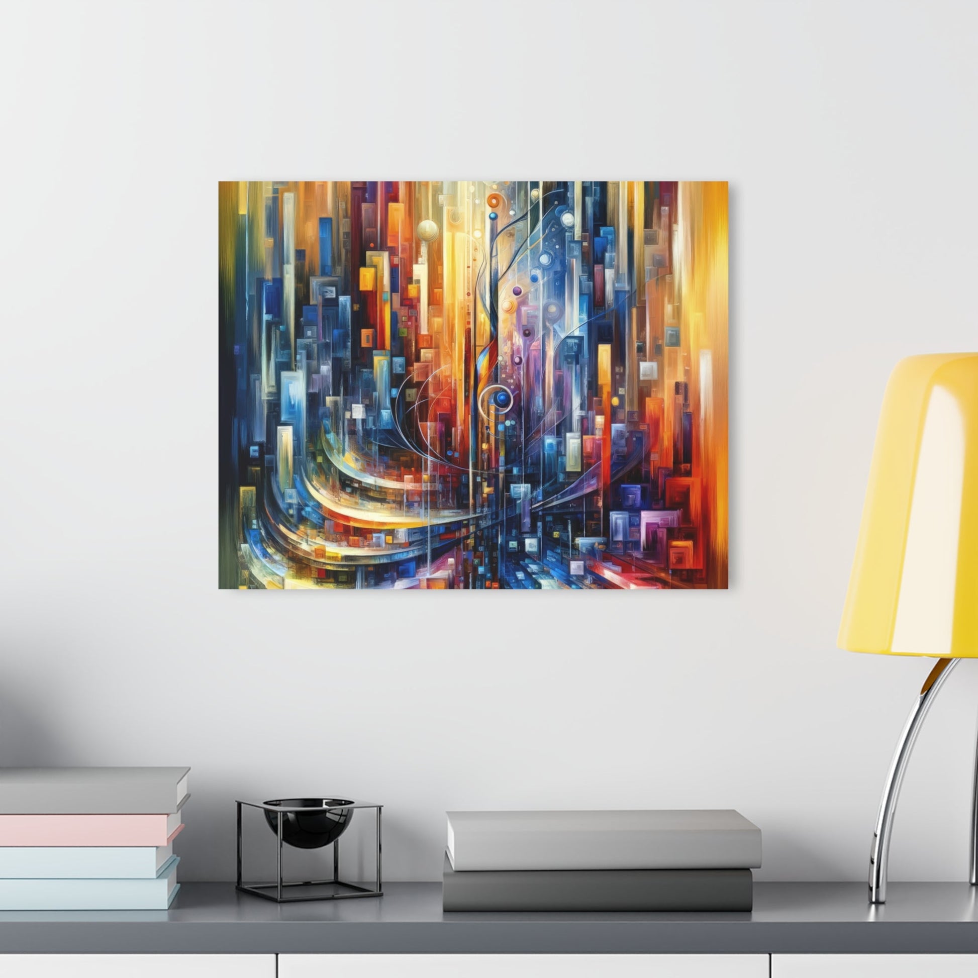 Symphonic Glass Resonance Acrylic Prints (French Cleat Hanging) - ATUH.ART