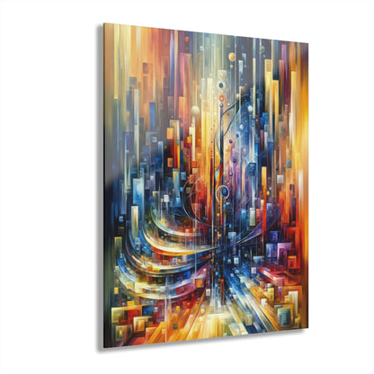 Symphonic Glass Resonance Acrylic Prints (French Cleat Hanging) - ATUH.ART