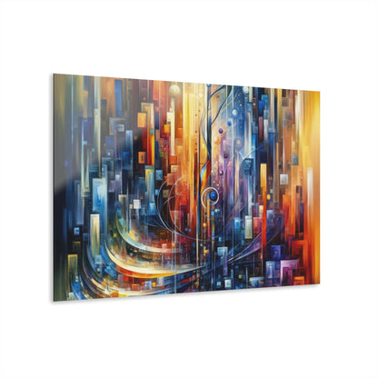 Symphonic Glass Resonance Acrylic Prints (French Cleat Hanging) - ATUH.ART