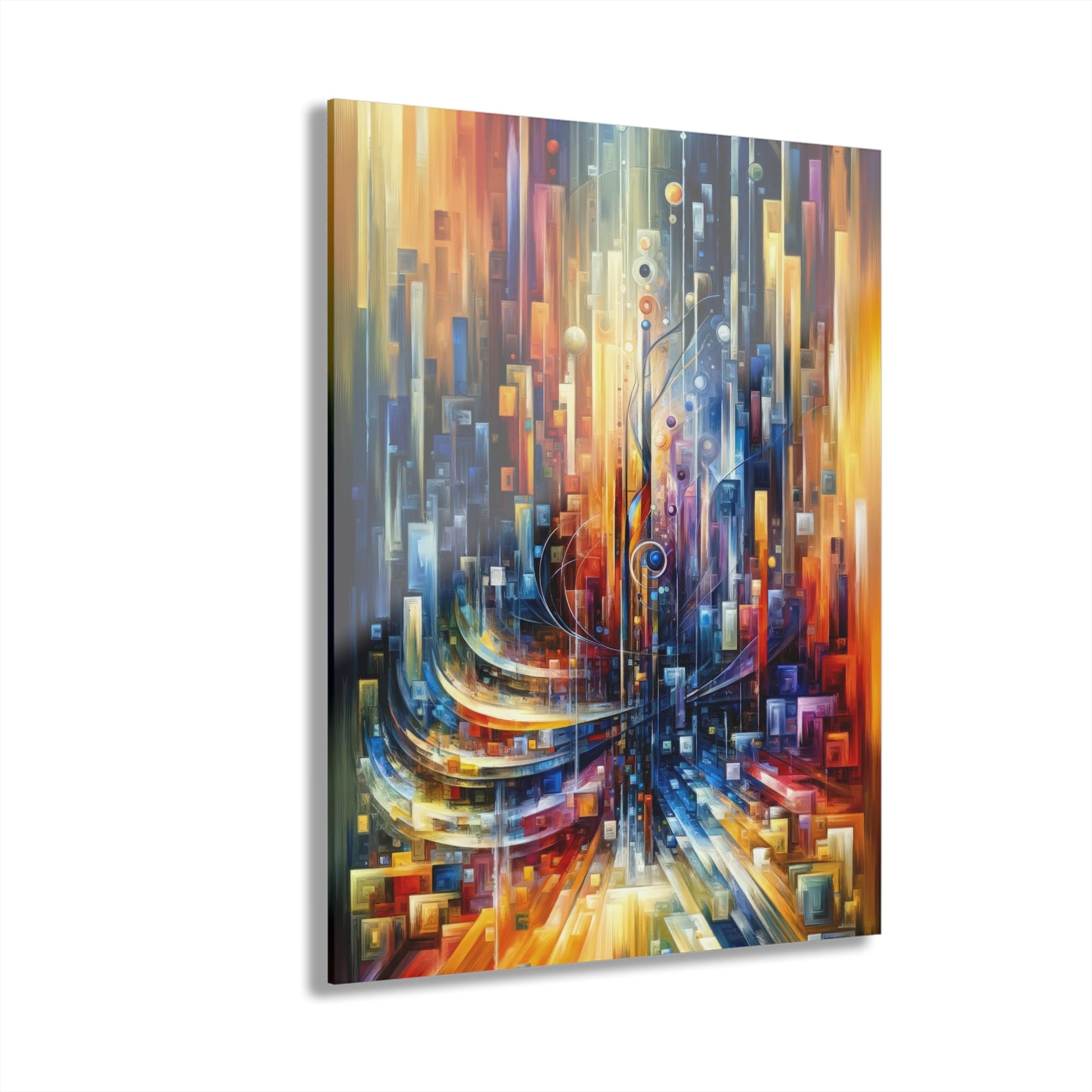 Symphonic Glass Resonance Acrylic Prints (French Cleat Hanging) - ATUH.ART