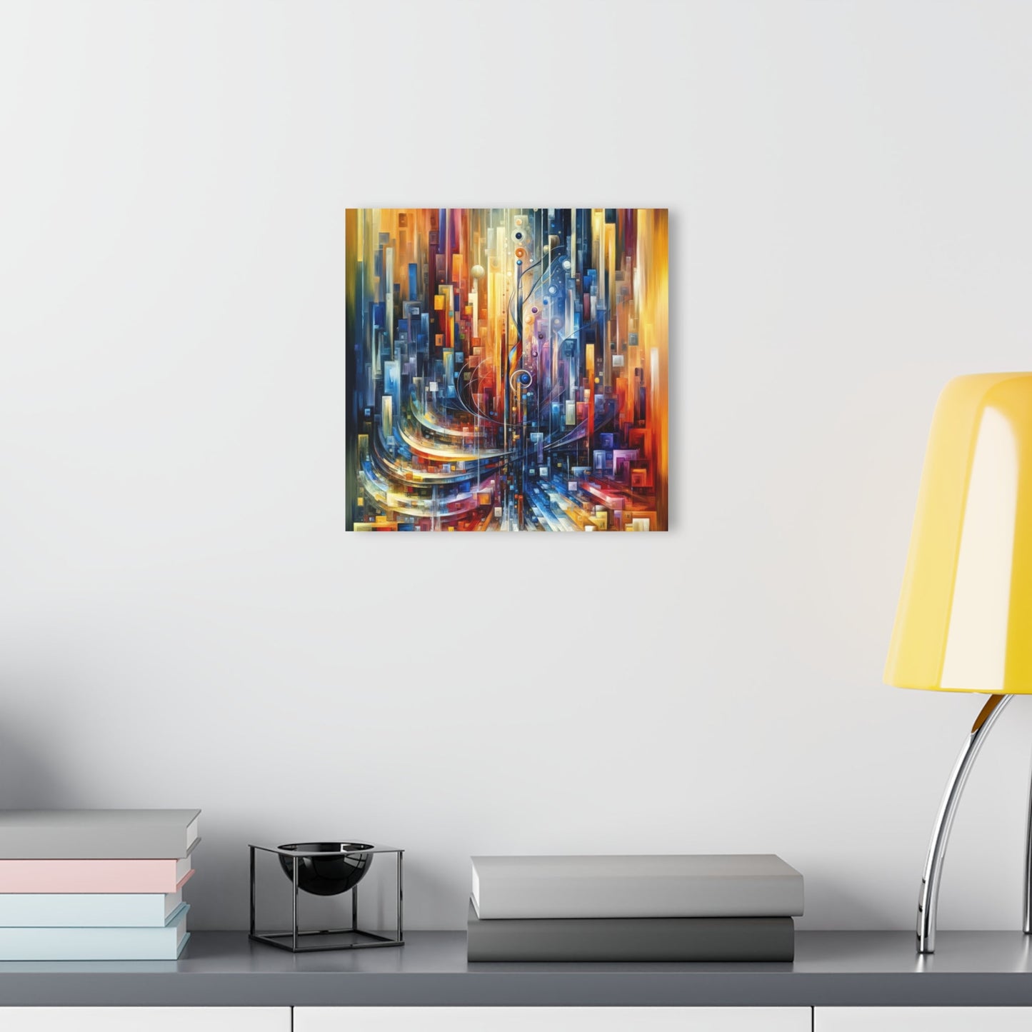 Symphonic Glass Resonance Acrylic Prints (French Cleat Hanging) - ATUH.ART
