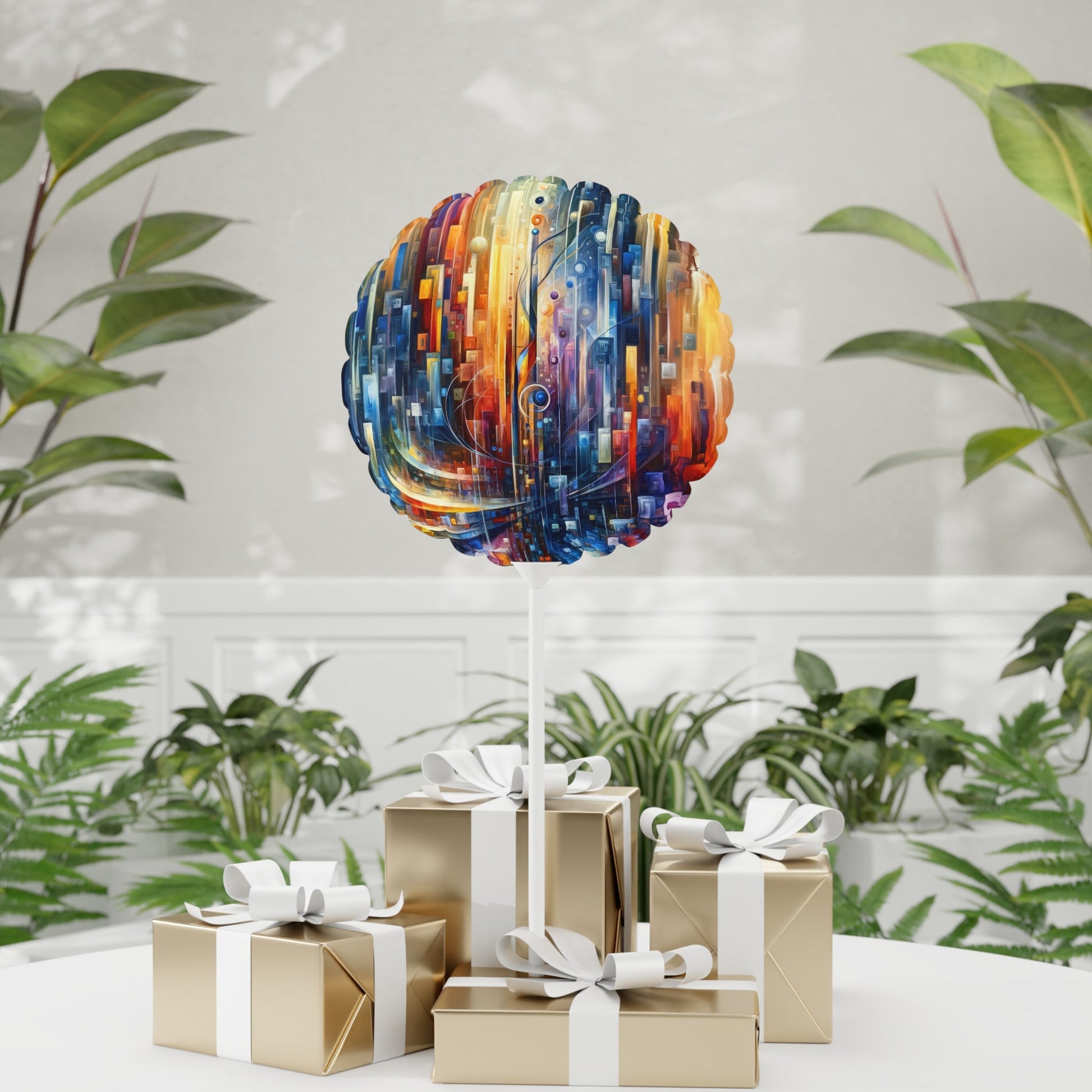 Symphonic Glass Resonance Balloon (Round and Heart-shaped), 11" - ATUH.ART
