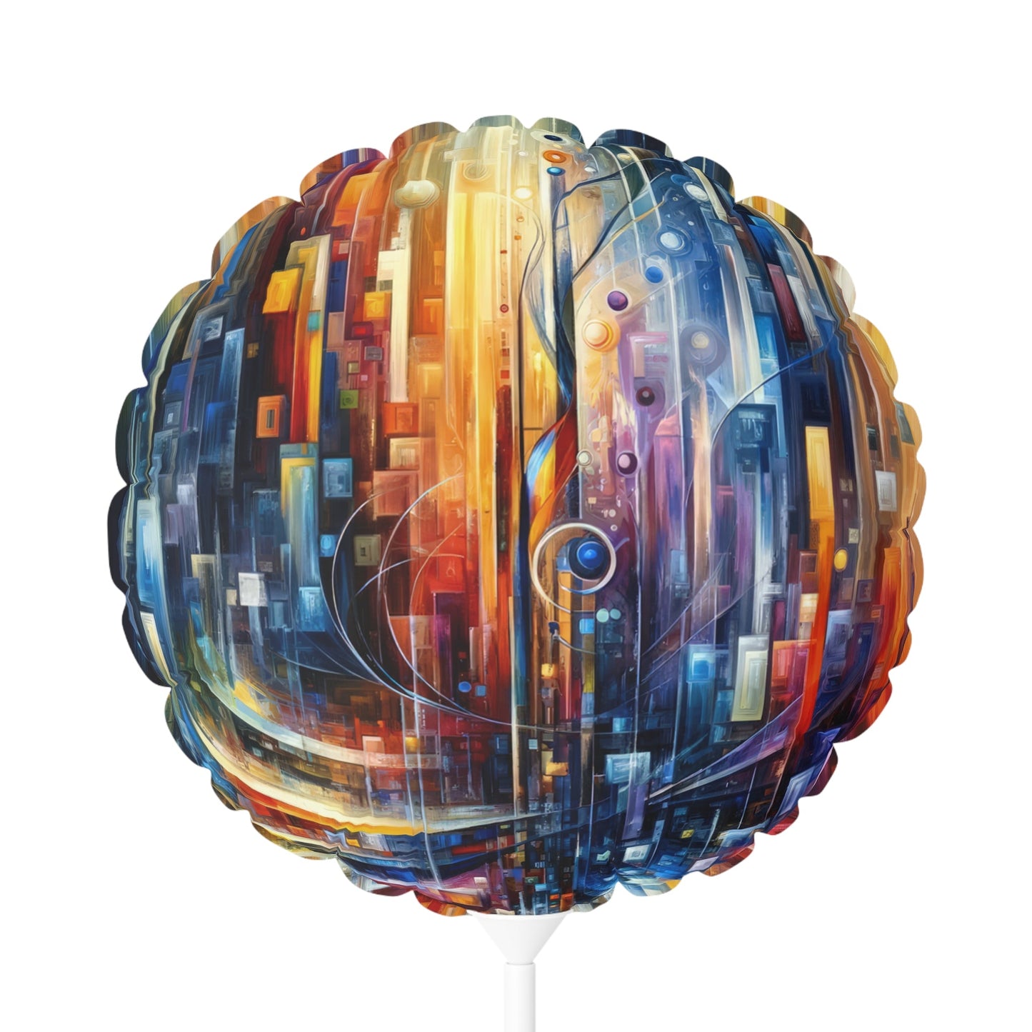 Symphonic Glass Resonance Balloon (Round and Heart-shaped), 11" - ATUH.ART