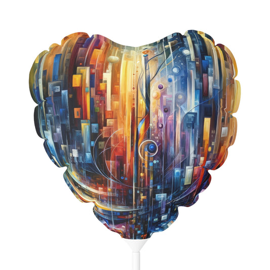 Symphonic Glass Resonance Balloon (Round and Heart-shaped), 11" - ATUH.ART