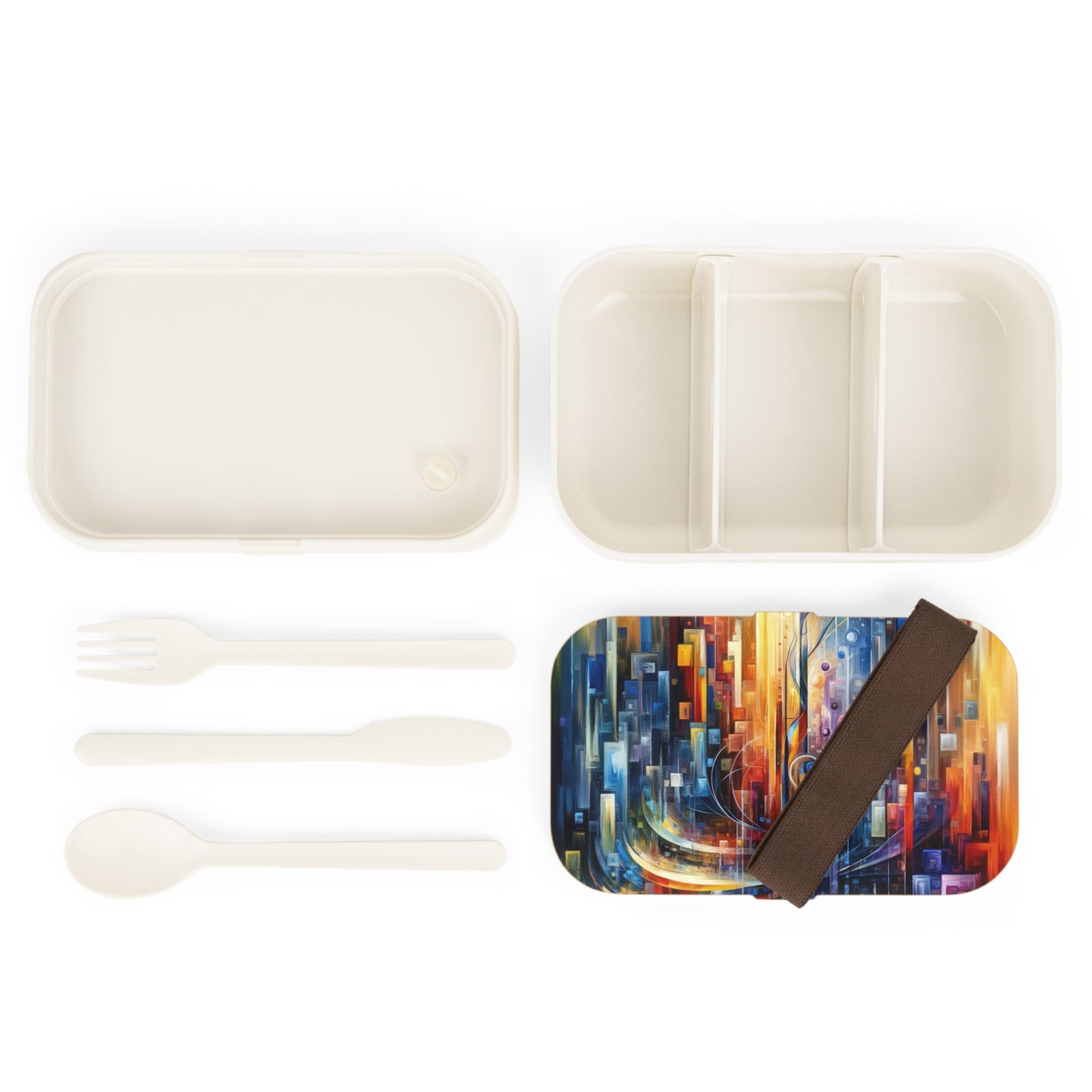 Symphonic Glass Resonance Bento Lunch Box - ATUH.ART
