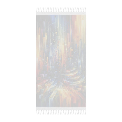 Symphonic Glass Resonance Boho Beach Cloth - ATUH.ART