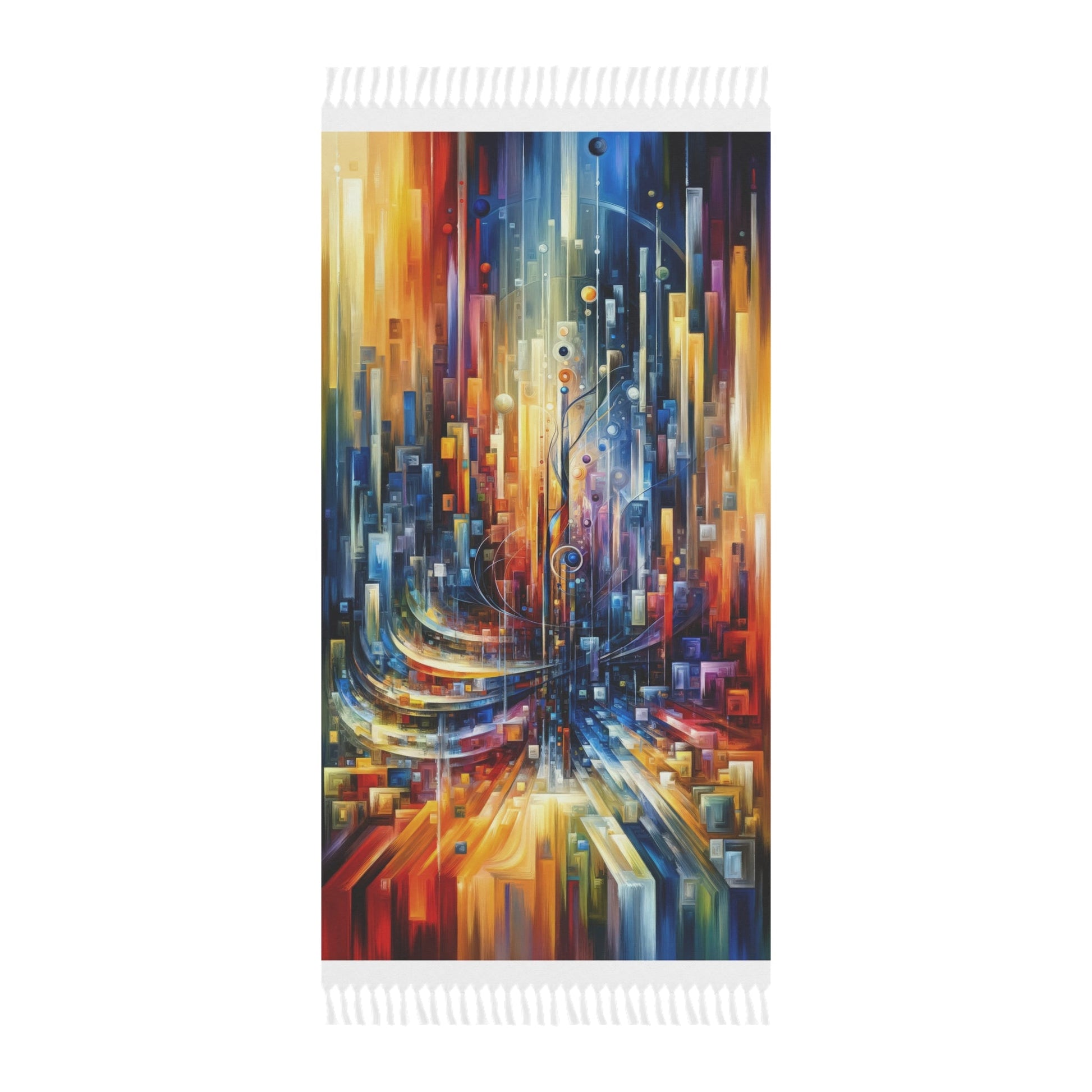 Symphonic Glass Resonance Boho Beach Cloth - ATUH.ART