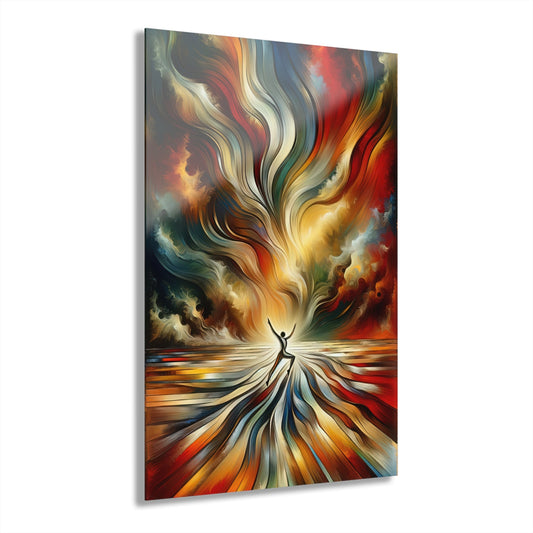 Symphonic Interconnectedness Shift Acrylic Prints (French Cleat Hanging) - ATUH.ART