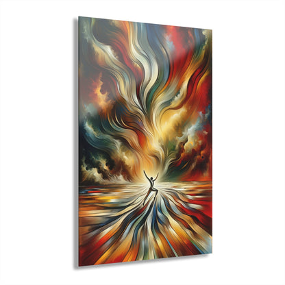 Symphonic Interconnectedness Shift Acrylic Prints (French Cleat Hanging) - ATUH.ART
