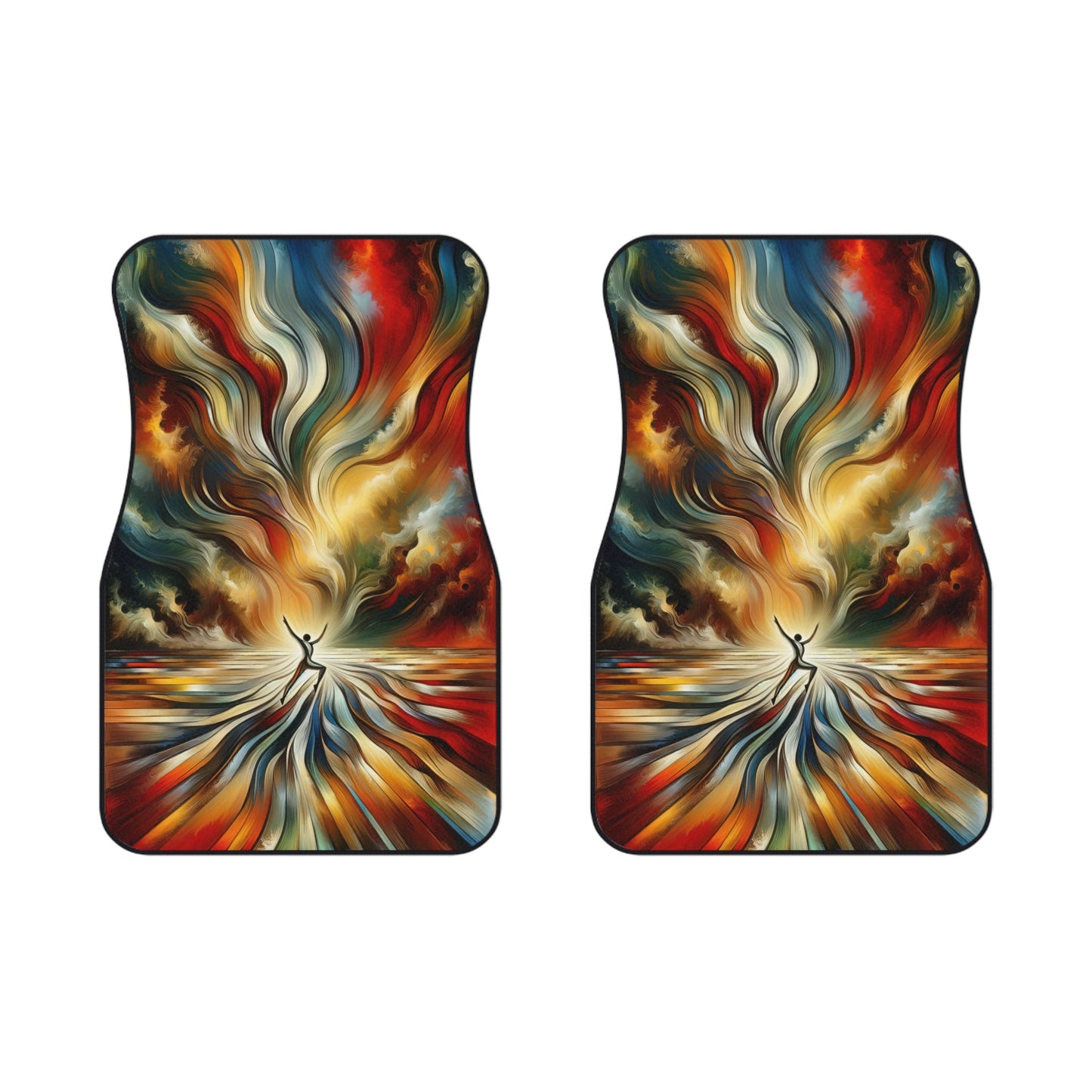 Symphonic Interconnectedness Shift Car Mats (2x Front) - ATUH.ART