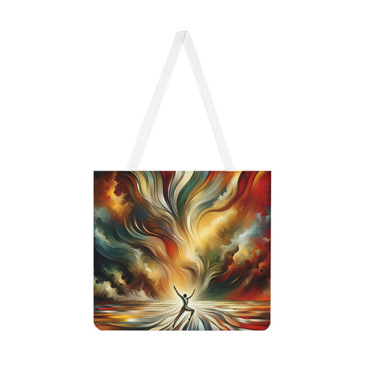 Symphonic Interconnectedness Shift Shoulder Tote Bag (AOP) - ATUH.ART