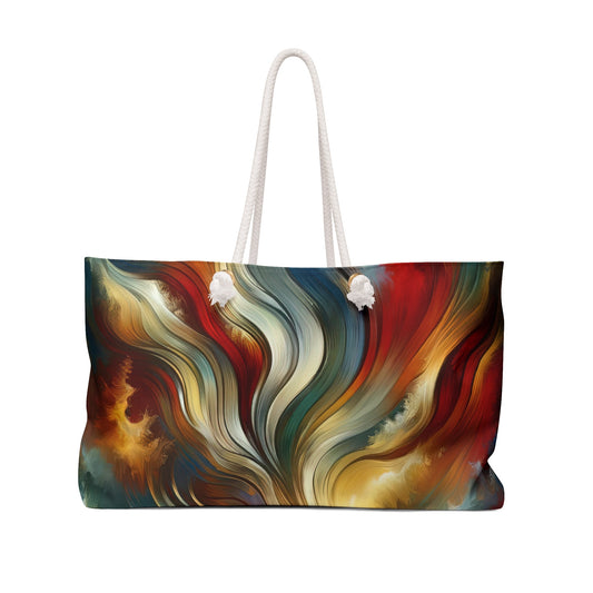 Symphonic Interconnectedness Shift Weekender Bag - ATUH.ART