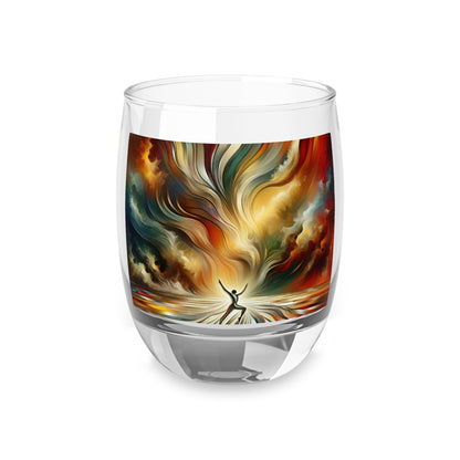 Symphonic Interconnectedness Shift Whiskey Glass - ATUH.ART