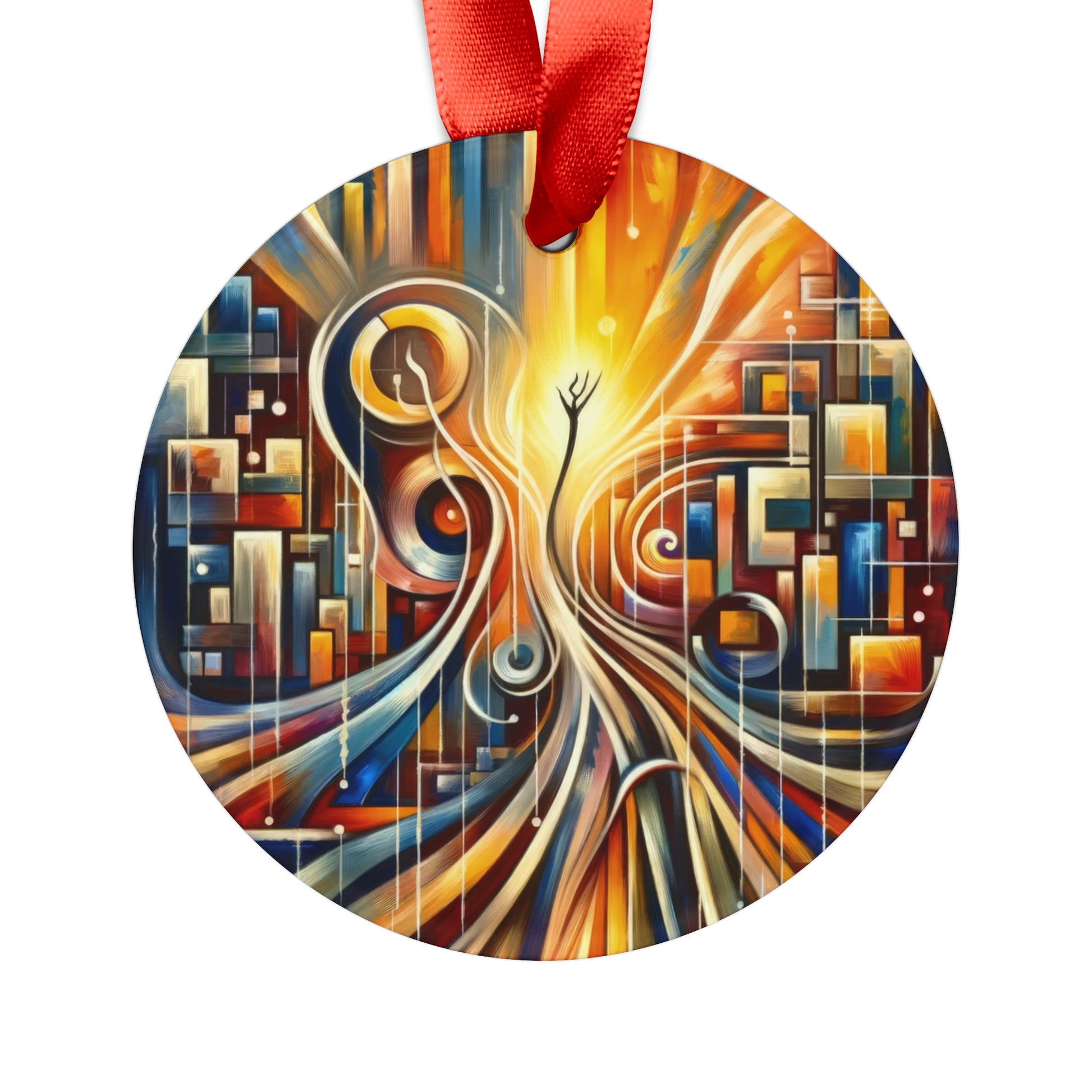 Symphonic Perspective Embarkation Acrylic Ornament with Ribbon - ATUH.ART