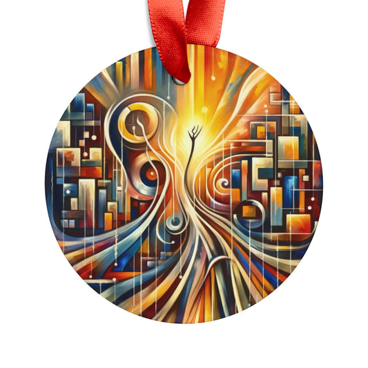 Symphonic Perspective Embarkation Acrylic Ornament with Ribbon - ATUH.ART