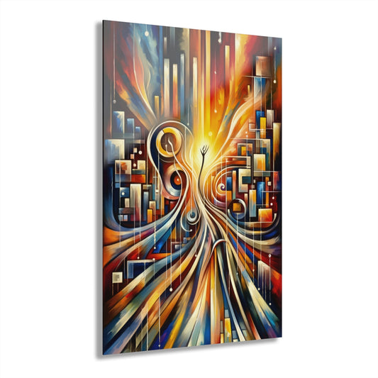 Symphonic Perspective Embarkation Acrylic Prints (French Cleat Hanging) - ATUH.ART