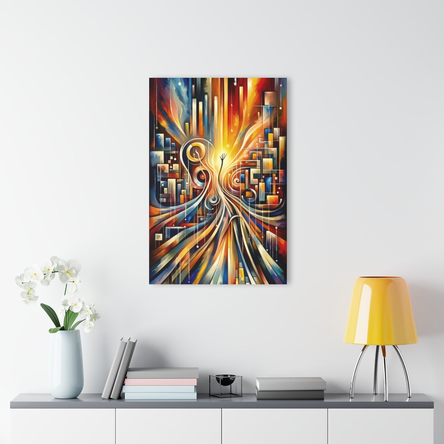 Symphonic Perspective Embarkation Acrylic Prints (French Cleat Hanging) - ATUH.ART