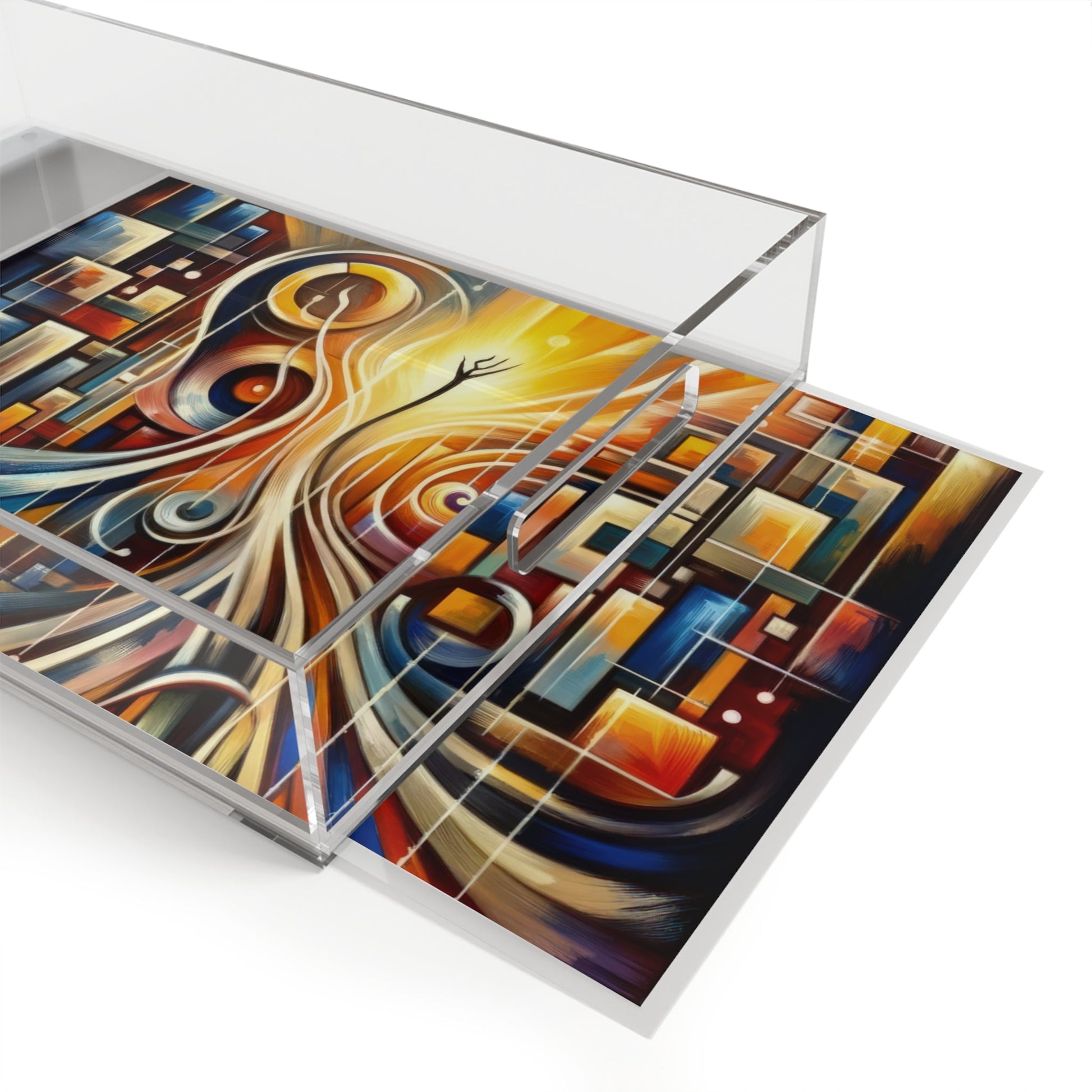 Symphonic Perspective Embarkation Acrylic Serving Tray - ATUH.ART