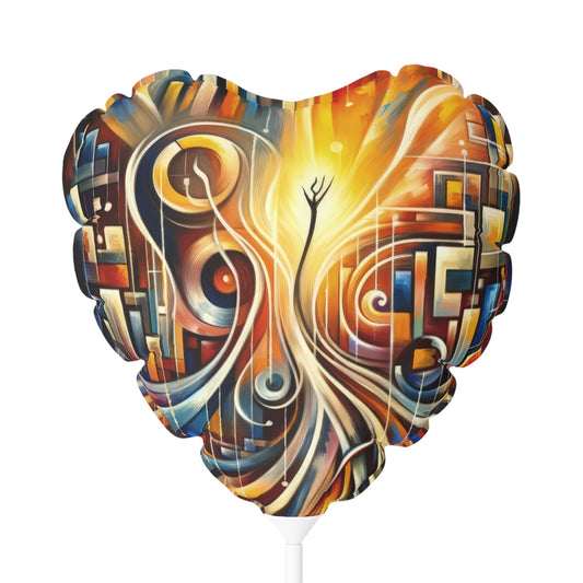 Symphonic Perspective Embarkation Balloon (Round and Heart-shaped), 11" - ATUH.ART