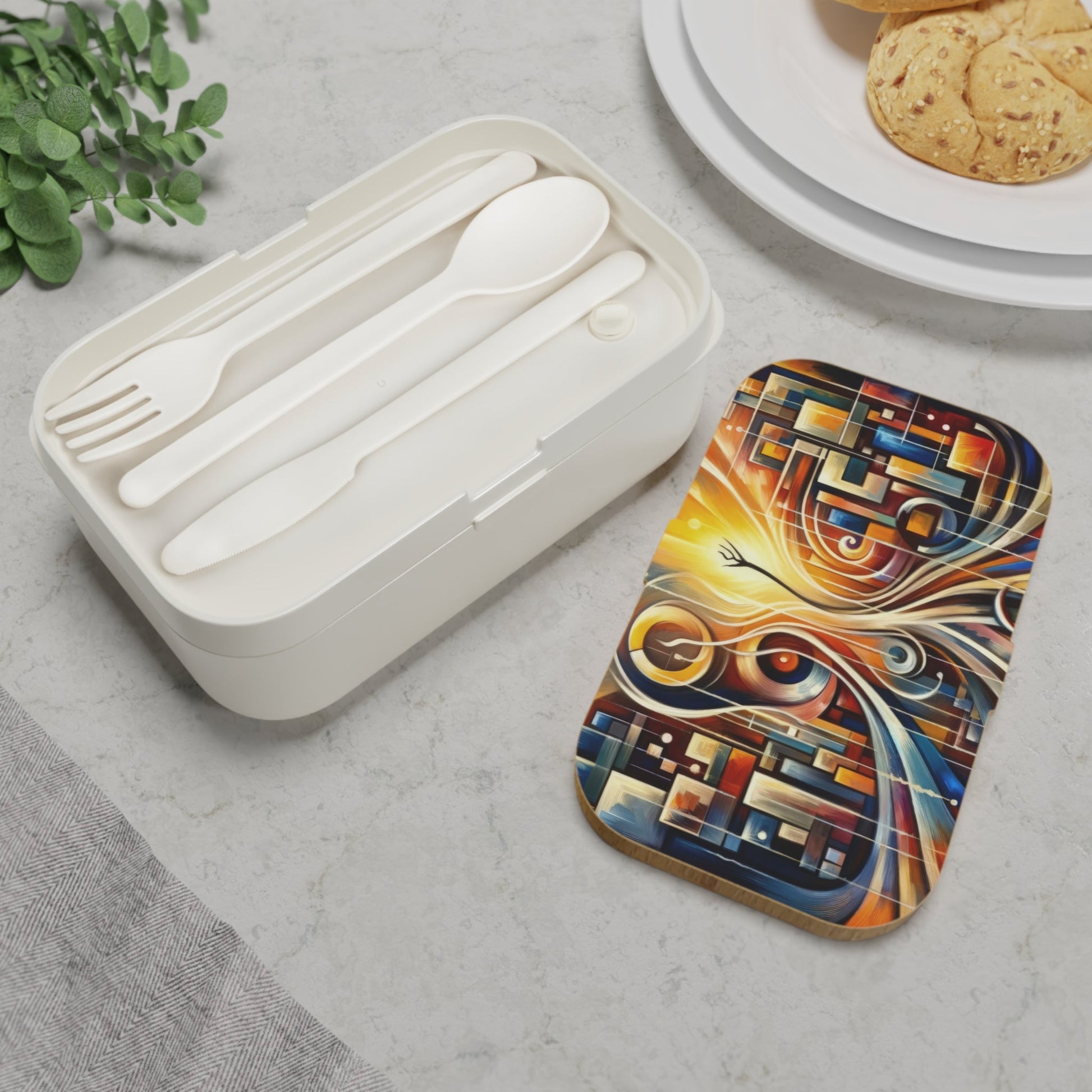 Symphonic Perspective Embarkation Bento Lunch Box - ATUH.ART