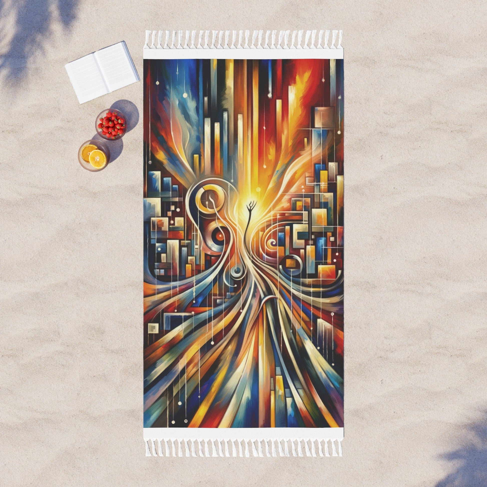 Symphonic Perspective Embarkation Boho Beach Cloth - ATUH.ART