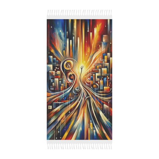 Symphonic Perspective Embarkation Boho Beach Cloth - ATUH.ART