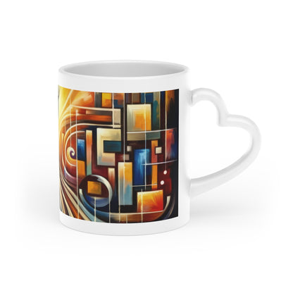 Symphonic Perspective Embarkation Heart-Shaped Mug - ATUH.ART