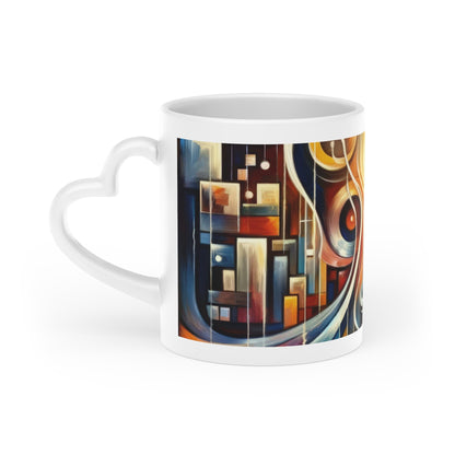 Symphonic Perspective Embarkation Heart-Shaped Mug - ATUH.ART