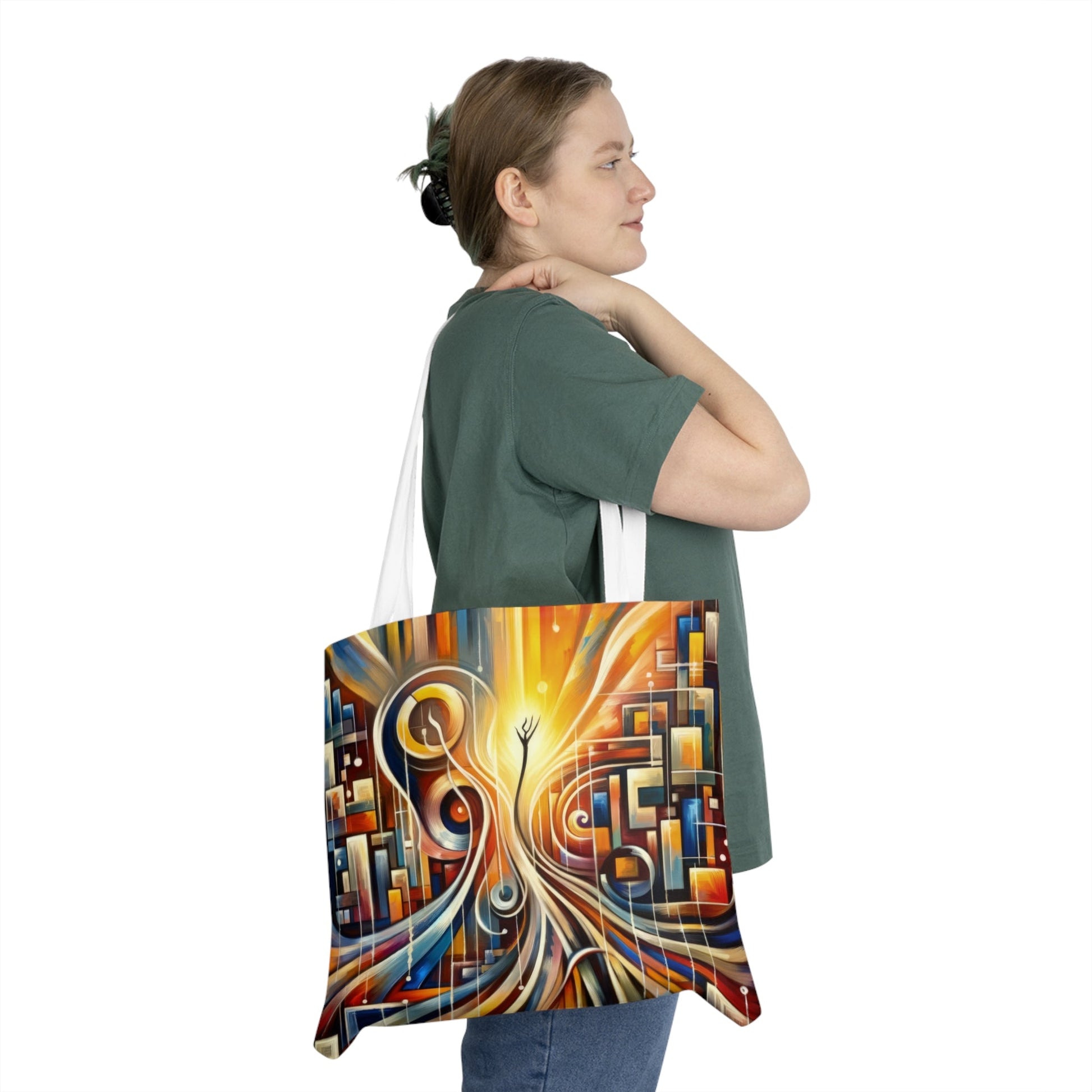 Symphonic Perspective Embarkation Shoulder Tote Bag (AOP) - ATUH.ART