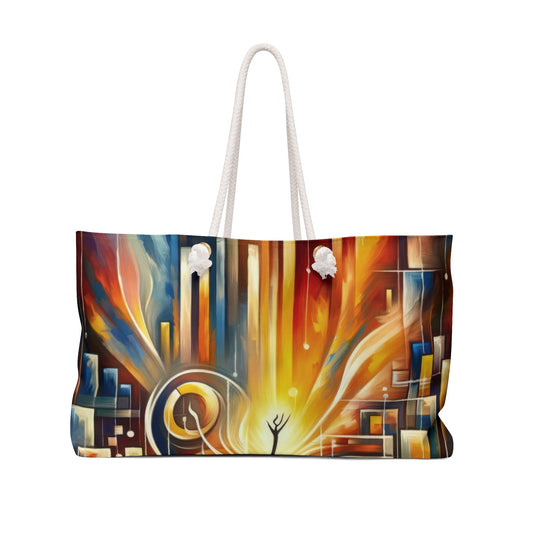 Symphonic Perspective Embarkation Weekender Bag - ATUH.ART