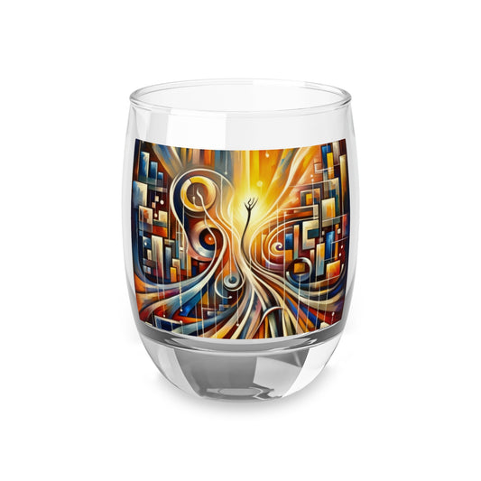 Symphonic Perspective Embarkation Whiskey Glass - ATUH.ART