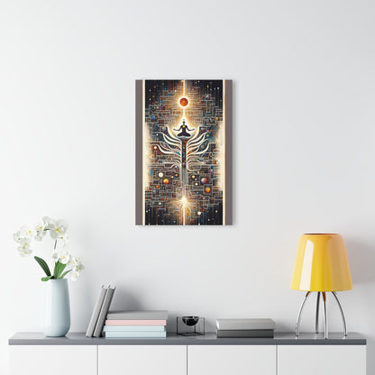 Syncing Silicon Spirituality Acrylic Prints (French Cleat Hanging) - ATUH.ART