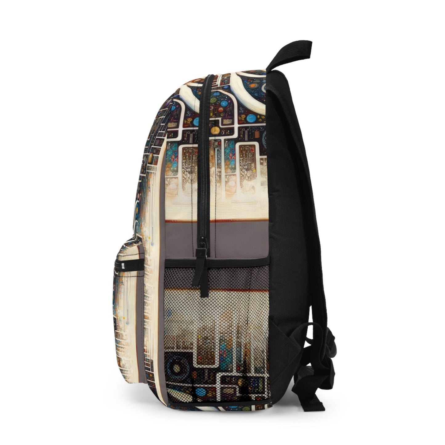 Syncing Silicon Spirituality Backpack - ATUH.ART