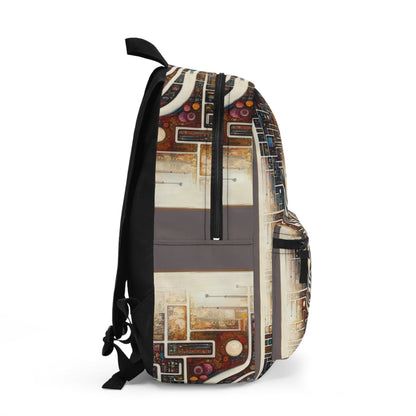 Syncing Silicon Spirituality Backpack - ATUH.ART