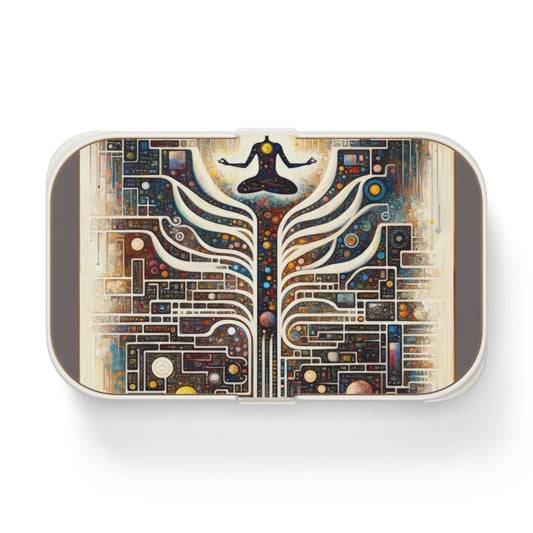 Syncing Silicon Spirituality Bento Lunch Box - ATUH.ART