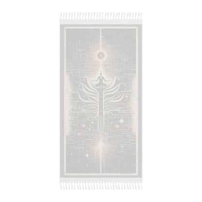 Syncing Silicon Spirituality Boho Beach Cloth - ATUH.ART