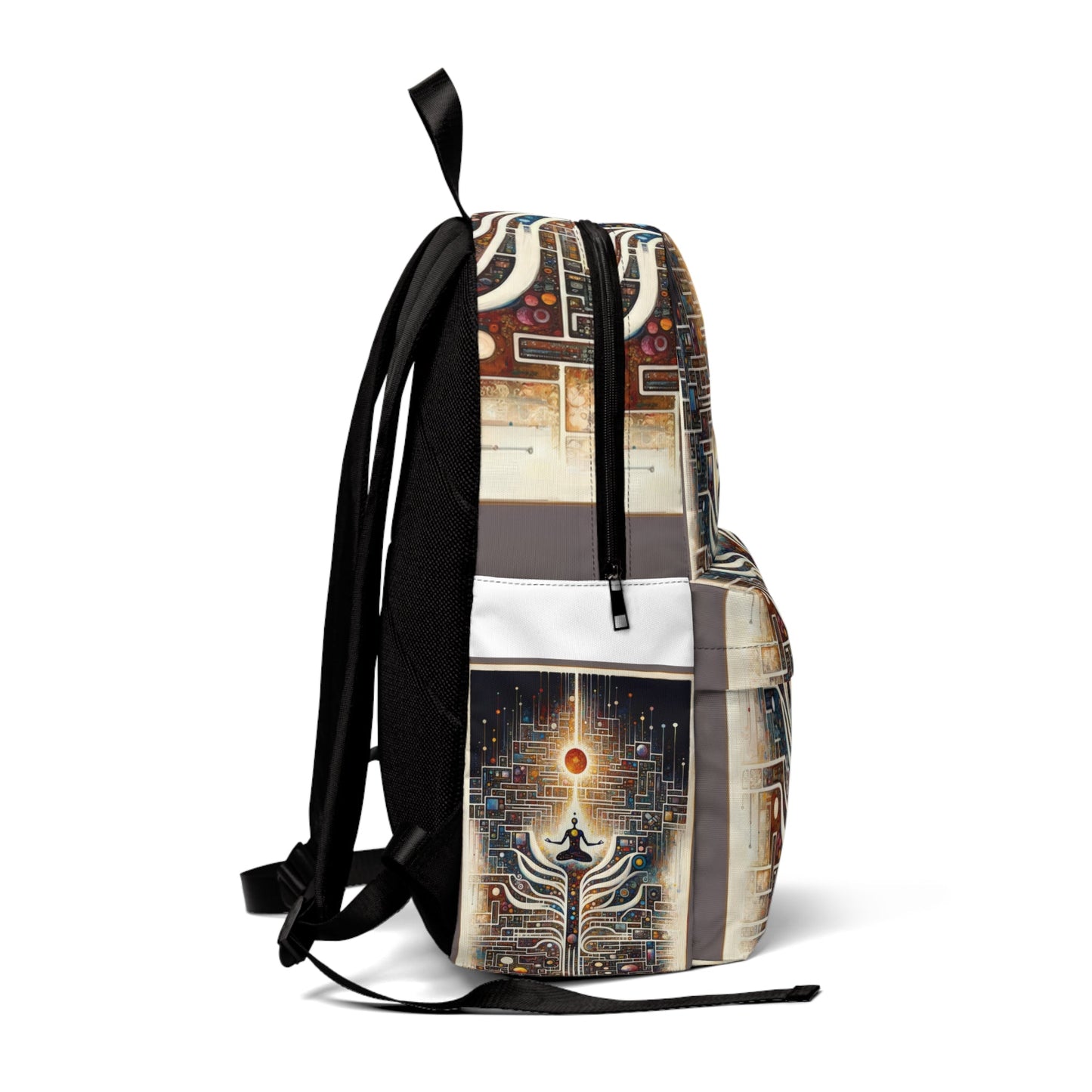 Syncing Silicon Spirituality Unisex Classic Backpack - ATUH.ART