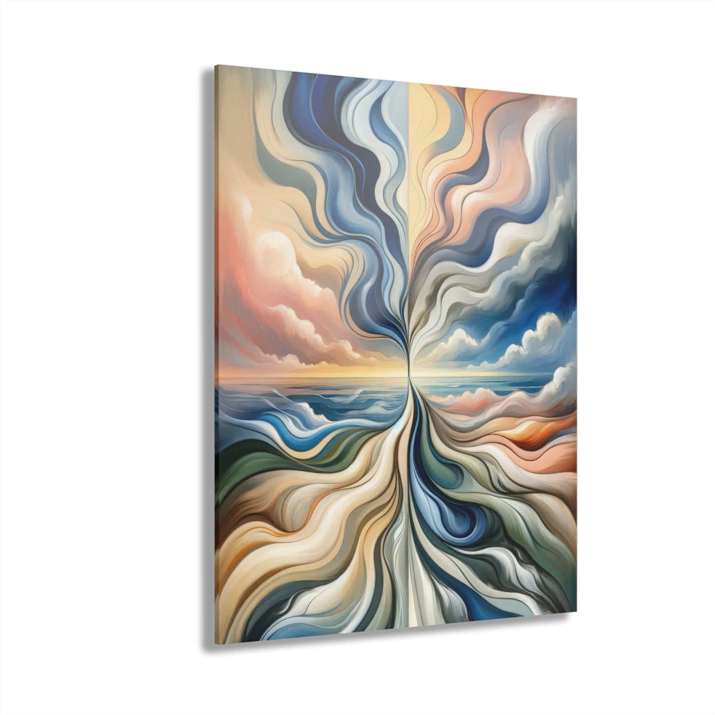 Tachism Confluence Harmony Acrylic Prints (French Cleat Hanging) - ATUH.ART