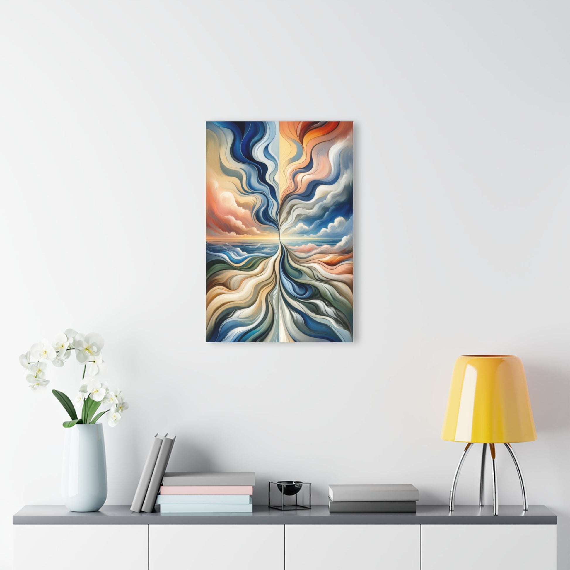 Tachism Confluence Harmony Acrylic Prints (French Cleat Hanging) - ATUH.ART