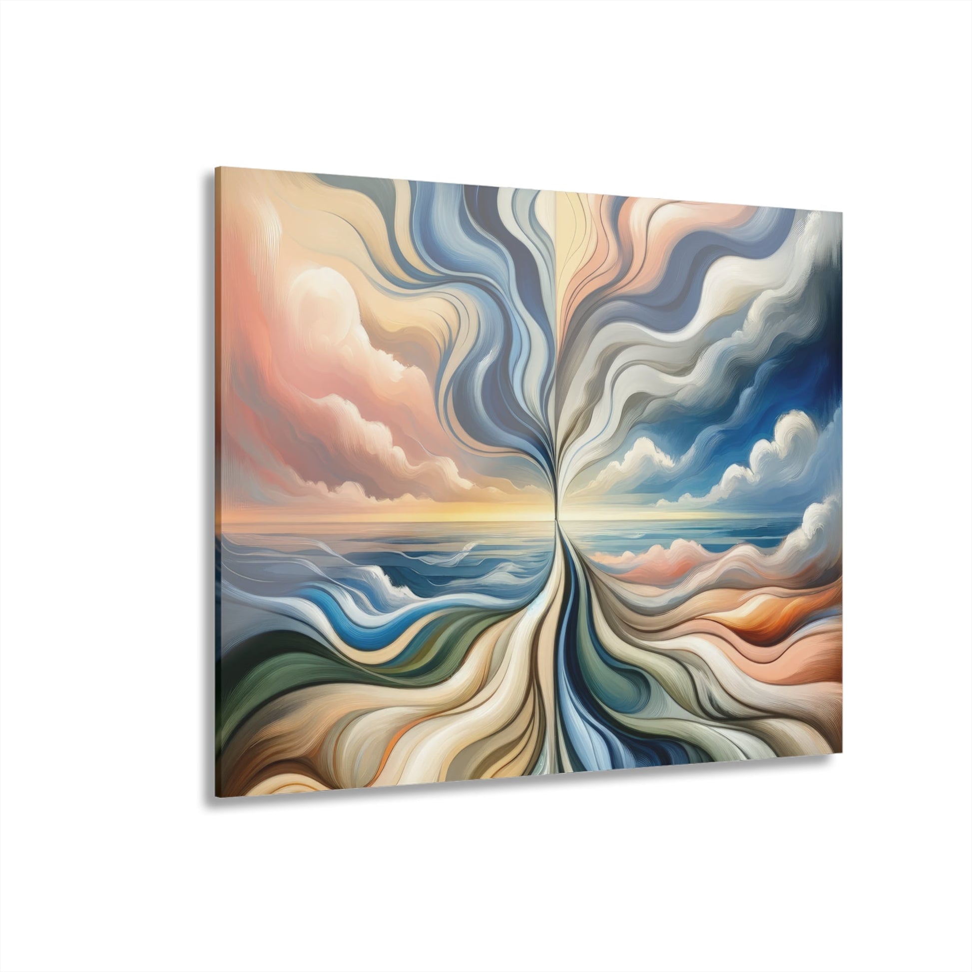 Tachism Confluence Harmony Acrylic Prints (French Cleat Hanging) - ATUH.ART