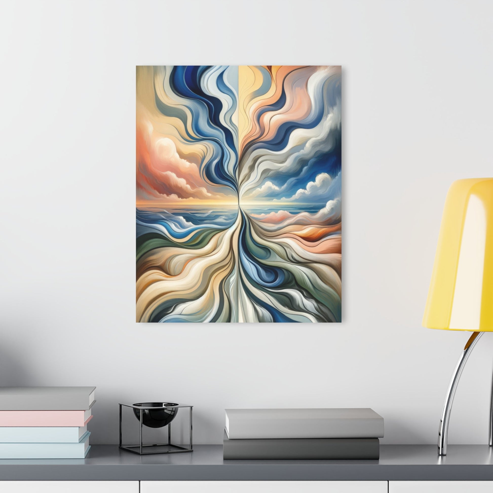 Tachism Confluence Harmony Acrylic Prints (French Cleat Hanging) - ATUH.ART