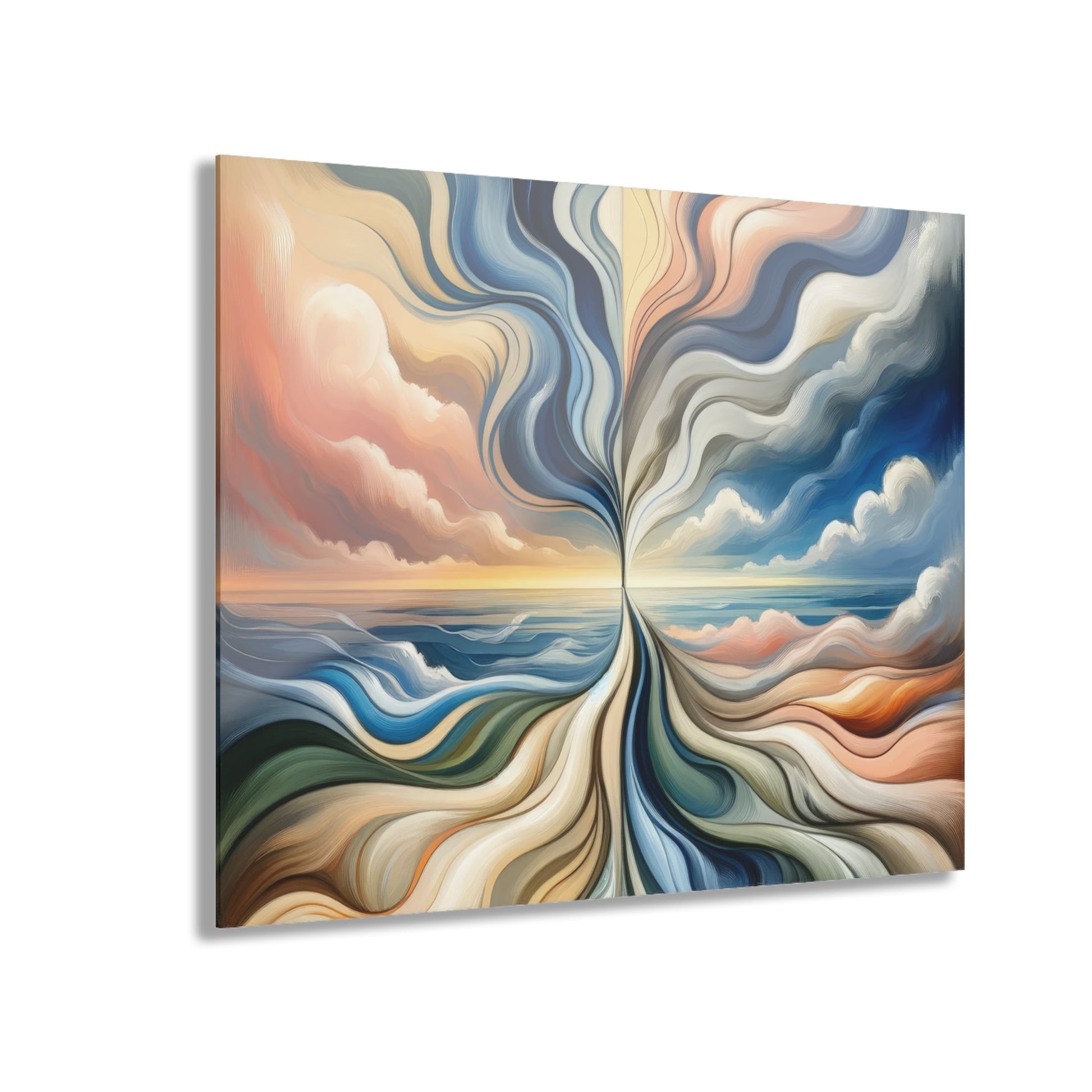 Tachism Confluence Harmony Acrylic Prints (French Cleat Hanging) - ATUH.ART