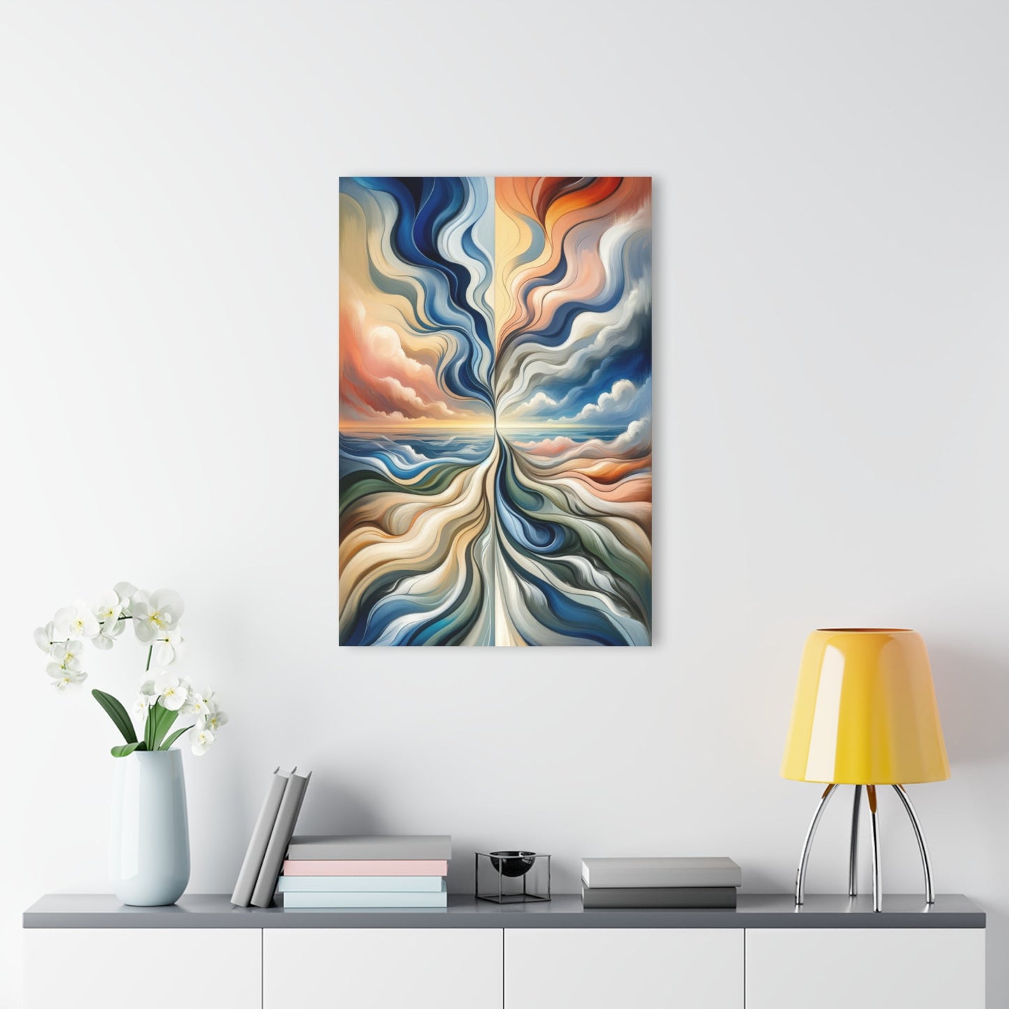 Tachism Confluence Harmony Acrylic Prints (French Cleat Hanging) - ATUH.ART