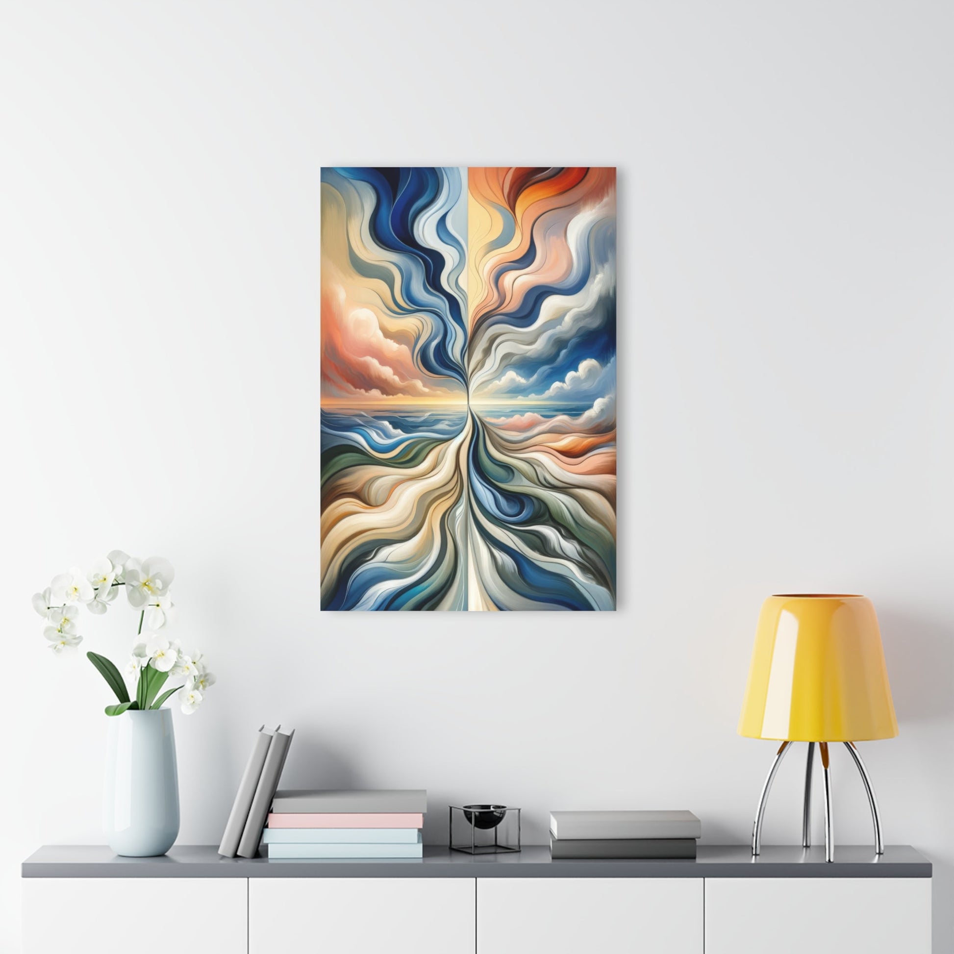 Tachism Confluence Harmony Acrylic Prints (French Cleat Hanging) - ATUH.ART