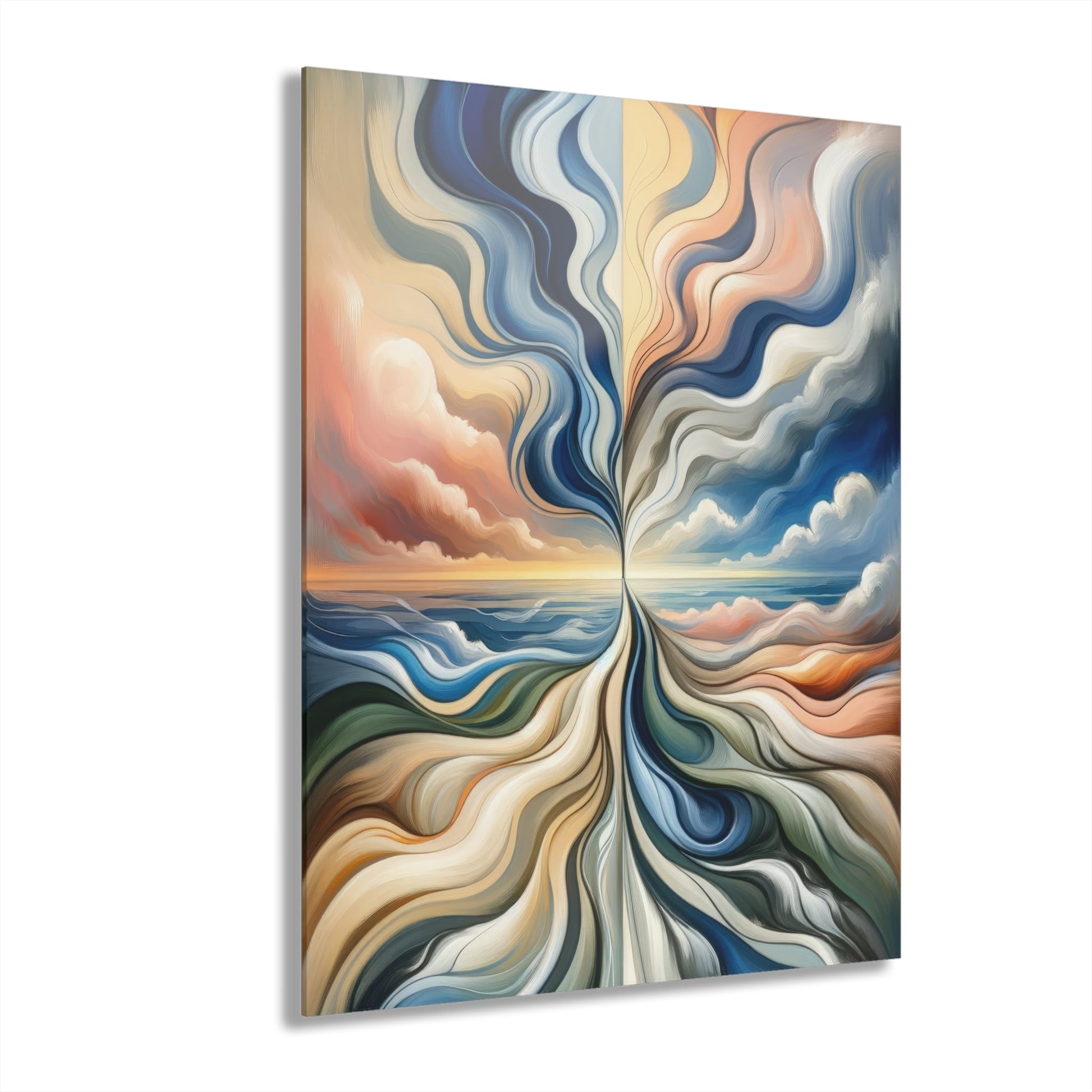 Tachism Confluence Harmony Acrylic Prints (French Cleat Hanging) - ATUH.ART
