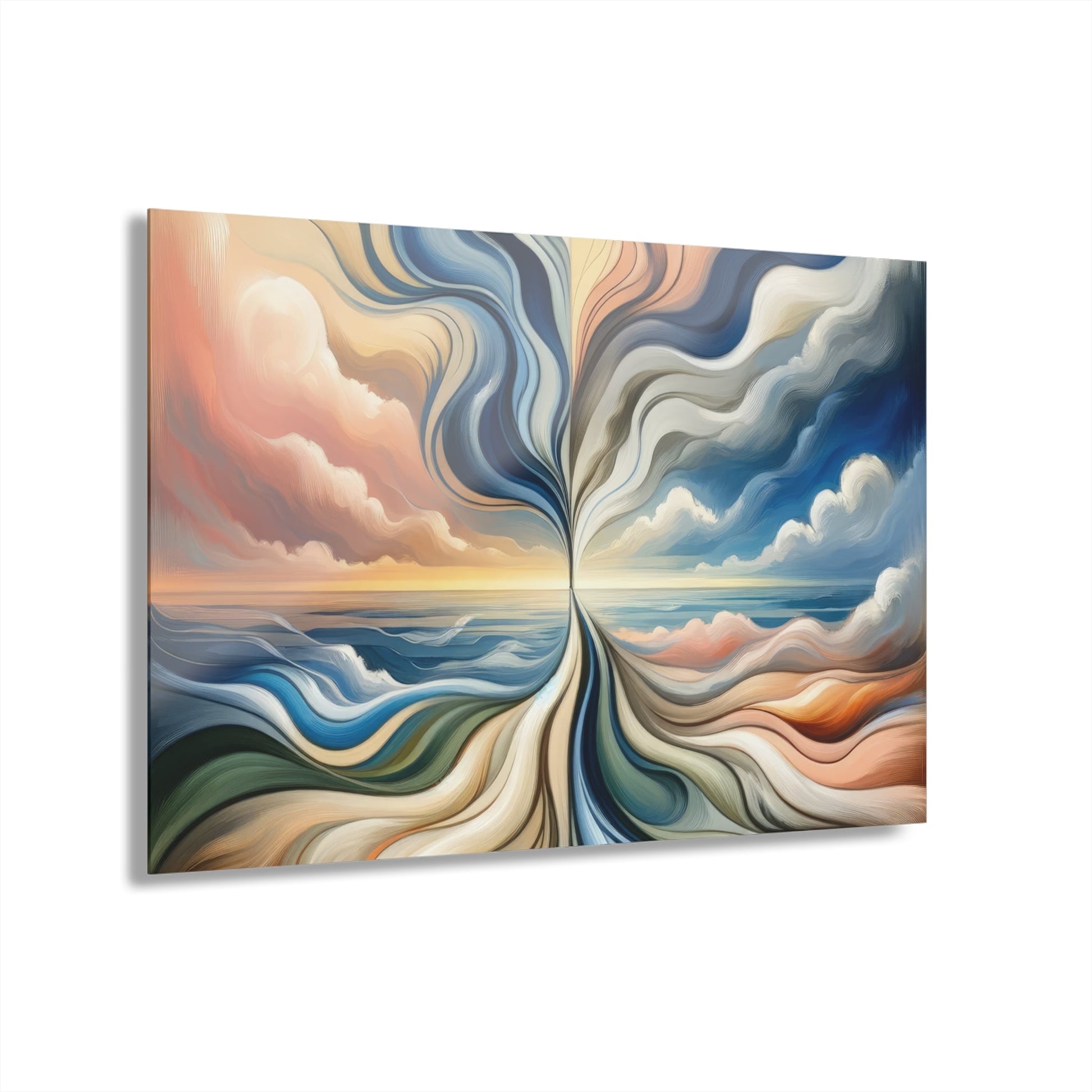 Tachism Confluence Harmony Acrylic Prints (French Cleat Hanging) - ATUH.ART