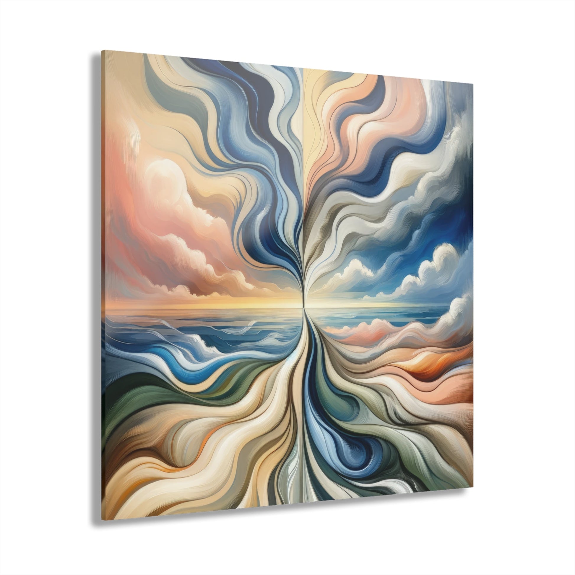 Tachism Confluence Harmony Acrylic Prints (French Cleat Hanging) - ATUH.ART