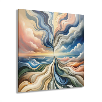 Tachism Confluence Harmony Acrylic Prints (French Cleat Hanging) - ATUH.ART
