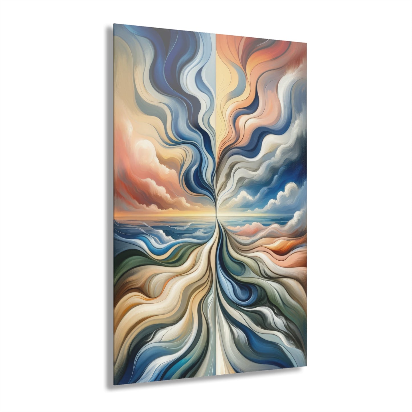 Tachism Confluence Harmony Acrylic Prints (French Cleat Hanging) - ATUH.ART